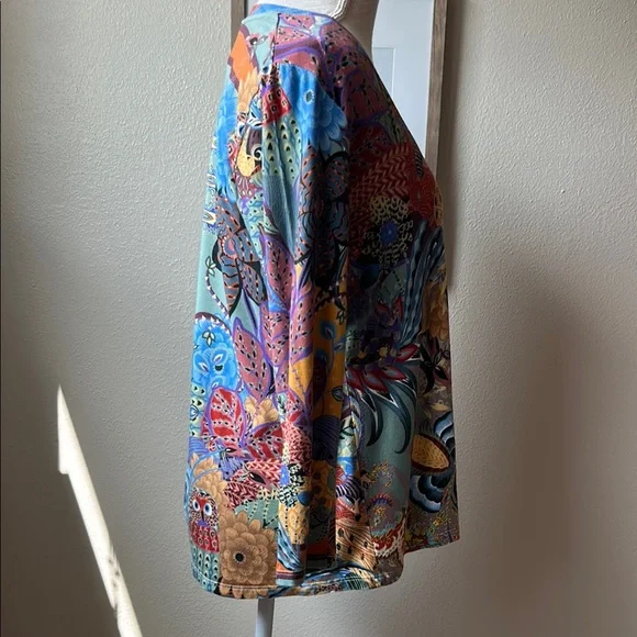 Johnny Was Madison Favorite 3/4 Sleeve Top - Picture 3 of 8